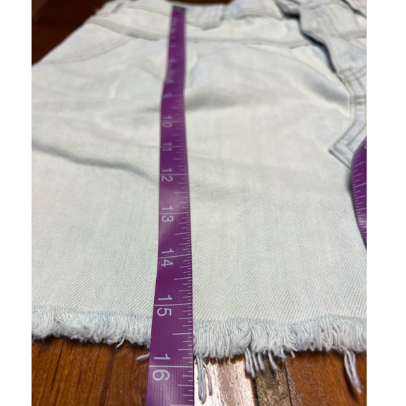 NWT Free People Silver Lake Denim Mini Skirt Size 30 - Picture 16 of 16